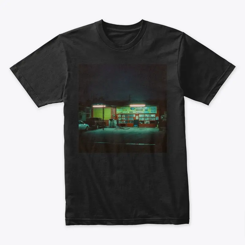 Border Tire Premium Cotton Tee Black