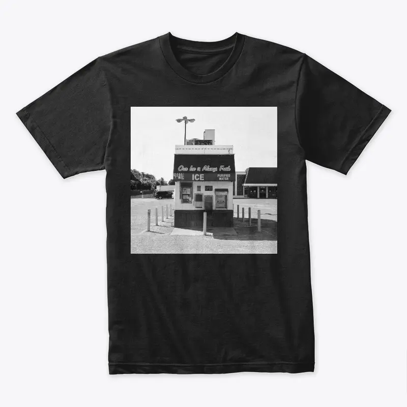 Ice Machine Premium Cotton Tee Black